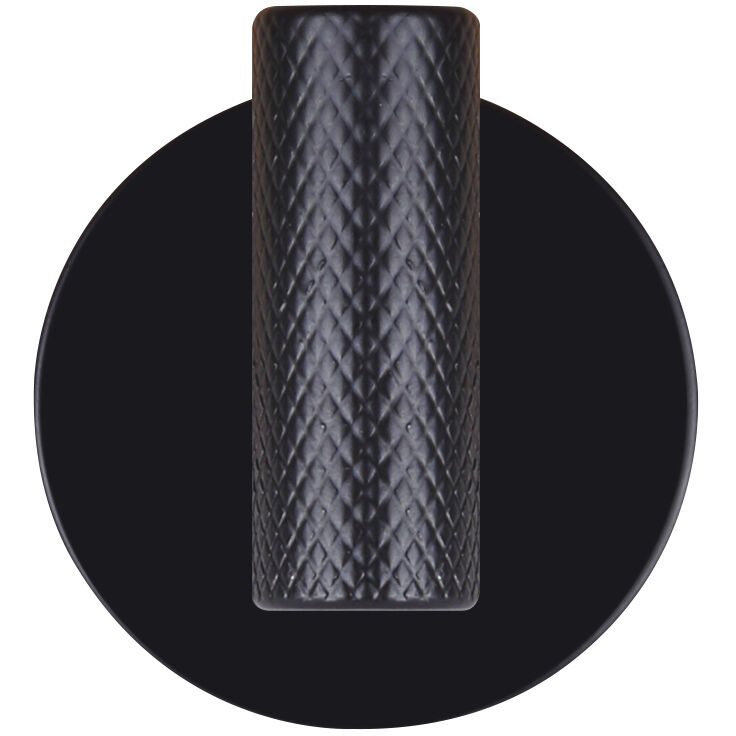 Varen 2 inch Matte Black Robe Hook