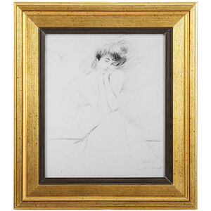 Consuelo Vanderbilt Gold/White Portrait