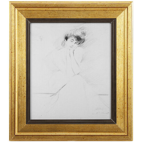 Consuelo Vanderbilt Gold/White Portrait