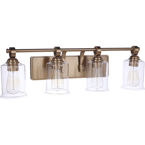 Romero 4 Light 30 inch Espresso Vanity Light Wall Light