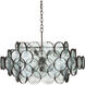 Galahad 8 Light 33.5 inch Bronze Chandelier Ceiling Light, Small