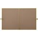 Amoura 48 X 30 inch Brass Mirror