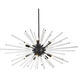 Sienna 10 Light 46 inch Black Pendant Ceiling Light