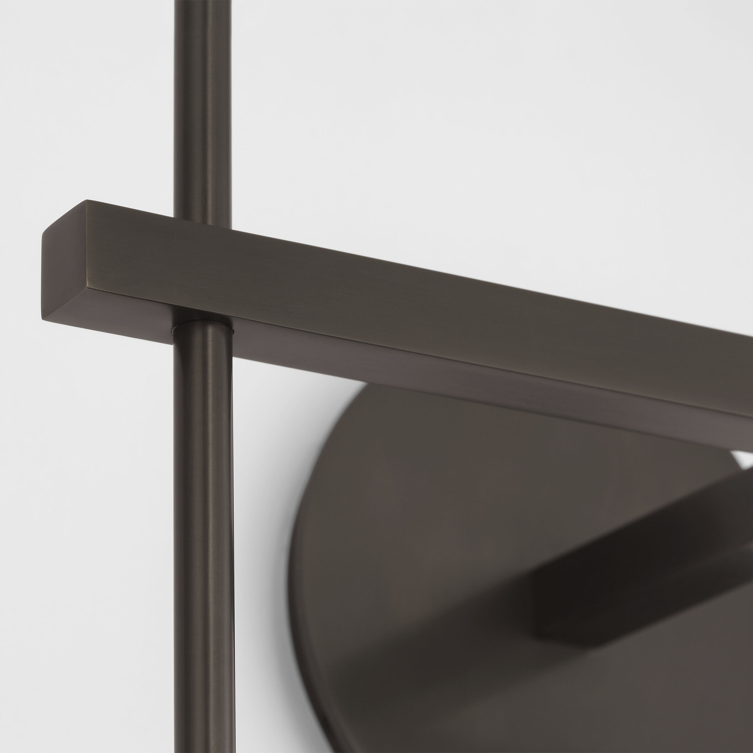 J. Randall Powers Hackney LED 23 inch Bronze Double Tail Sconce Wall Light