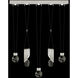 Aria 10 Light 43 inch Silver Pendant Ceiling Light