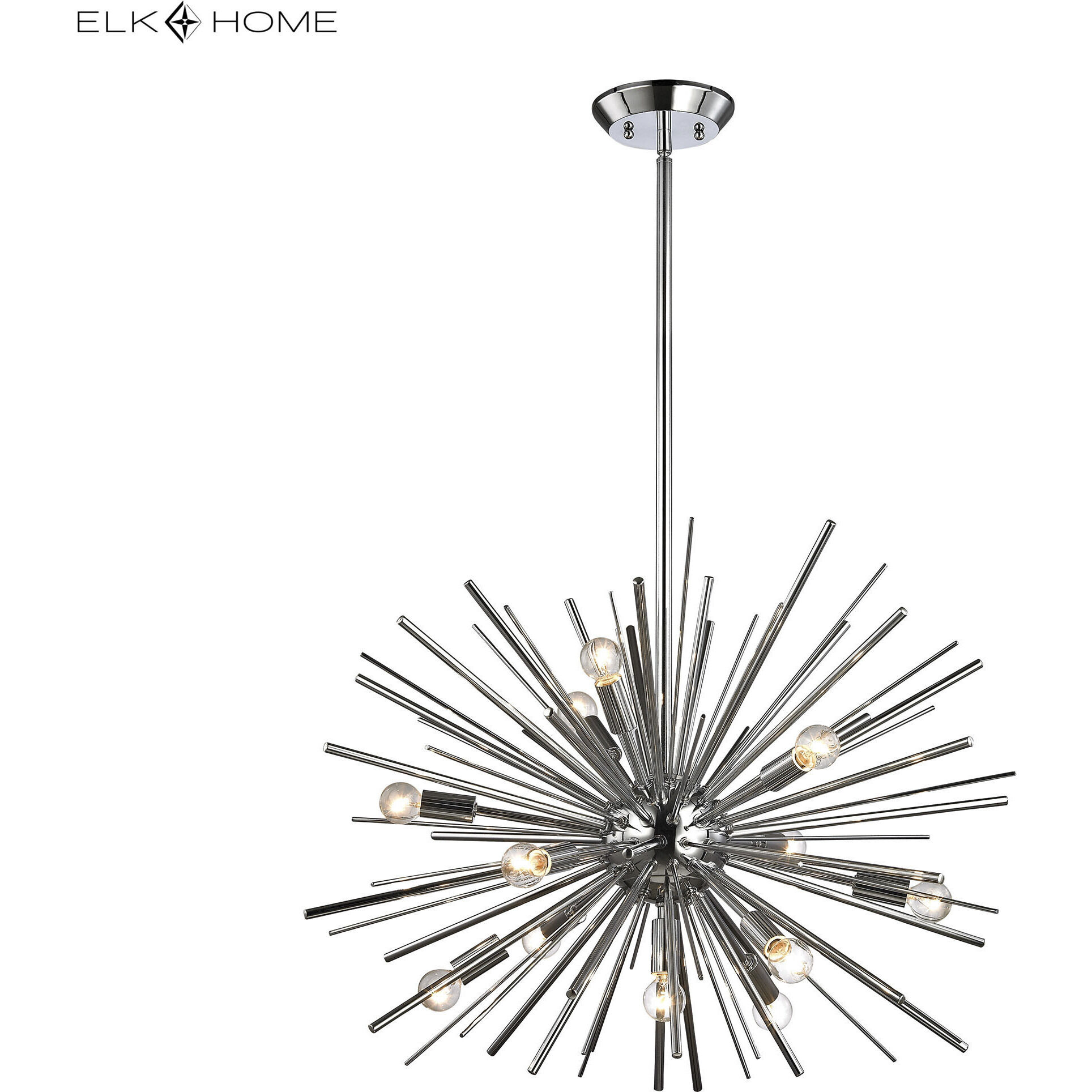 Black starburst light fixture clearance