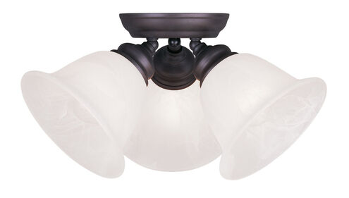 Essex 3 Light 14.50 inch Semi-Flush Mount