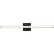 Phase 4 LED LED 32 inch Matte Black Linear Vanity Light Wall Light