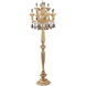 Mendelssohn 132 inch 40.00 watt Two Tone Gold - 24K Floor Lamp Portable Light