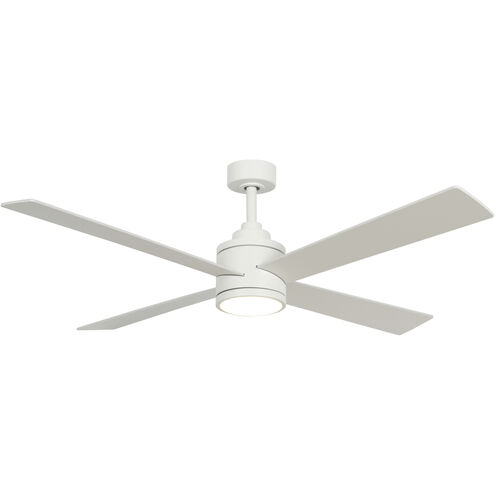Falco 54 inch Flat White Ceiling Fan