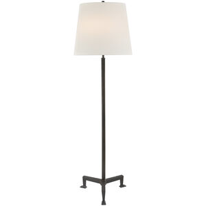 Thomas O'Brien Parish Floor 65.25 inch 60.00 watt Aged Iron Floor Lamp Portable Light in Linen