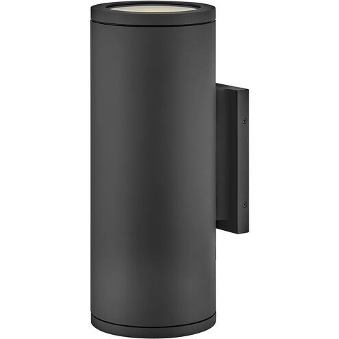 Silo 2 Light 16 inch Black Outdoor Wall Mount