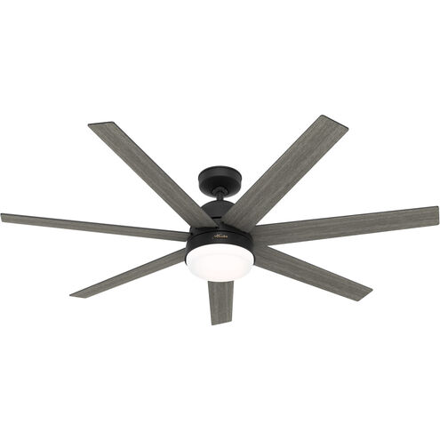 Phenomenon 60 inch Matte Black with Dark Gray Oak/Matte Black Blades Ceiling Fan