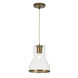 Alicia 1 Light 7 inch Antique Bronze Mini Pendant Ceiling Light
