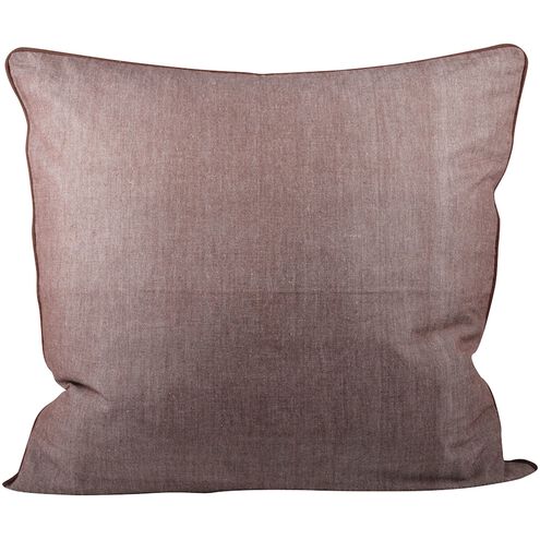 Chambray 24 X 5.5 inch Brown Accent Pillow