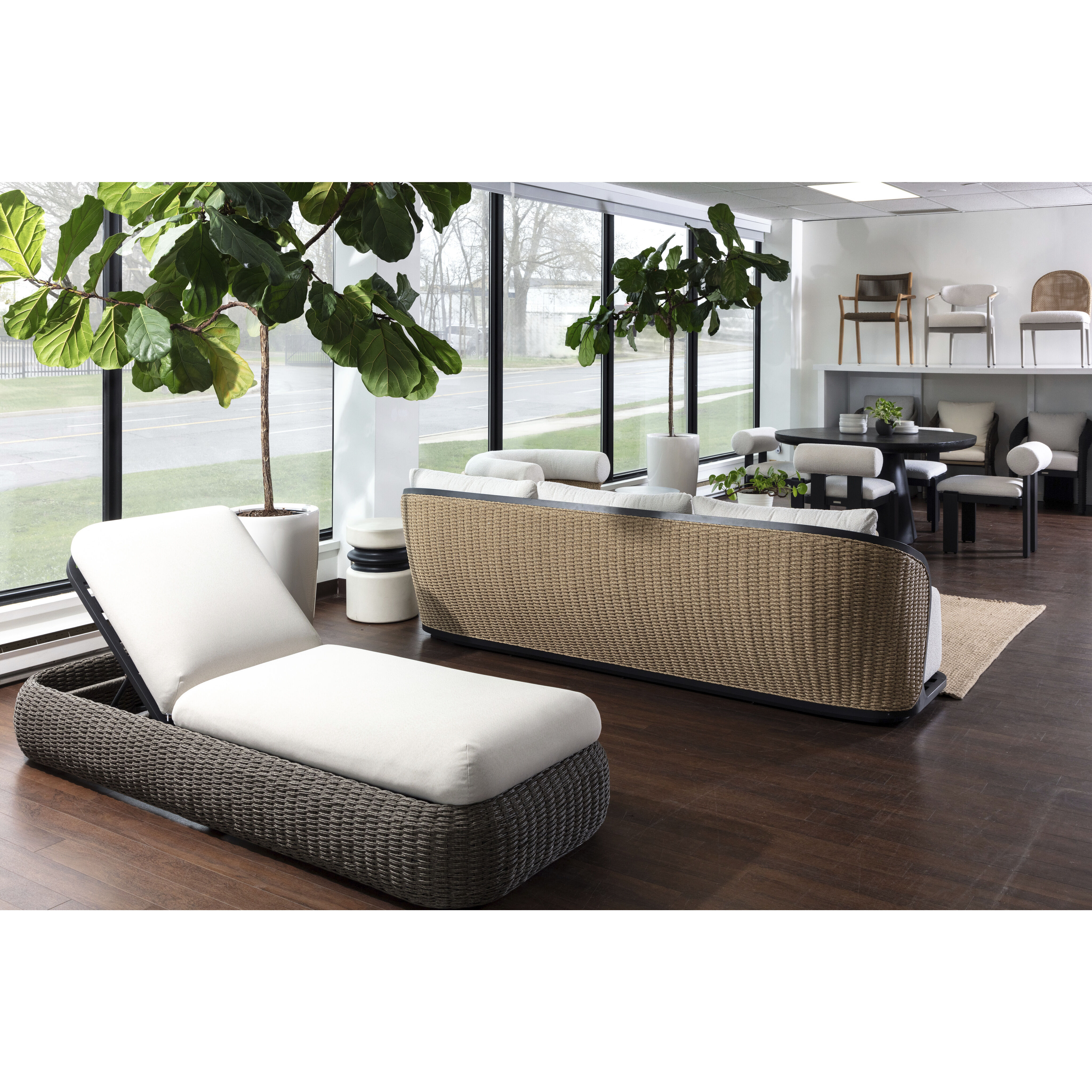 Bora Louis Cream Outdoor Sofa