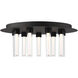 Sean Lavin Kola LED 22 inch Nightshade Black Flush Mount Ceiling Light in LED 90 CRI 2700K 120V, Integrated LED