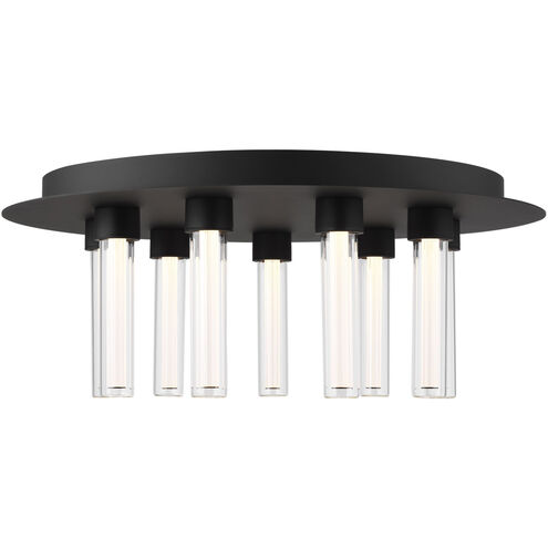 Sean Lavin Kola LED 22 inch Natural Brass Flush Mount Ceiling Light in LED 90 CRI 2700K 277V, Integrated LED