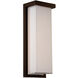 Ledge LED 14 inch Bronze Outdoor Wall Light in 2700K, 14in.