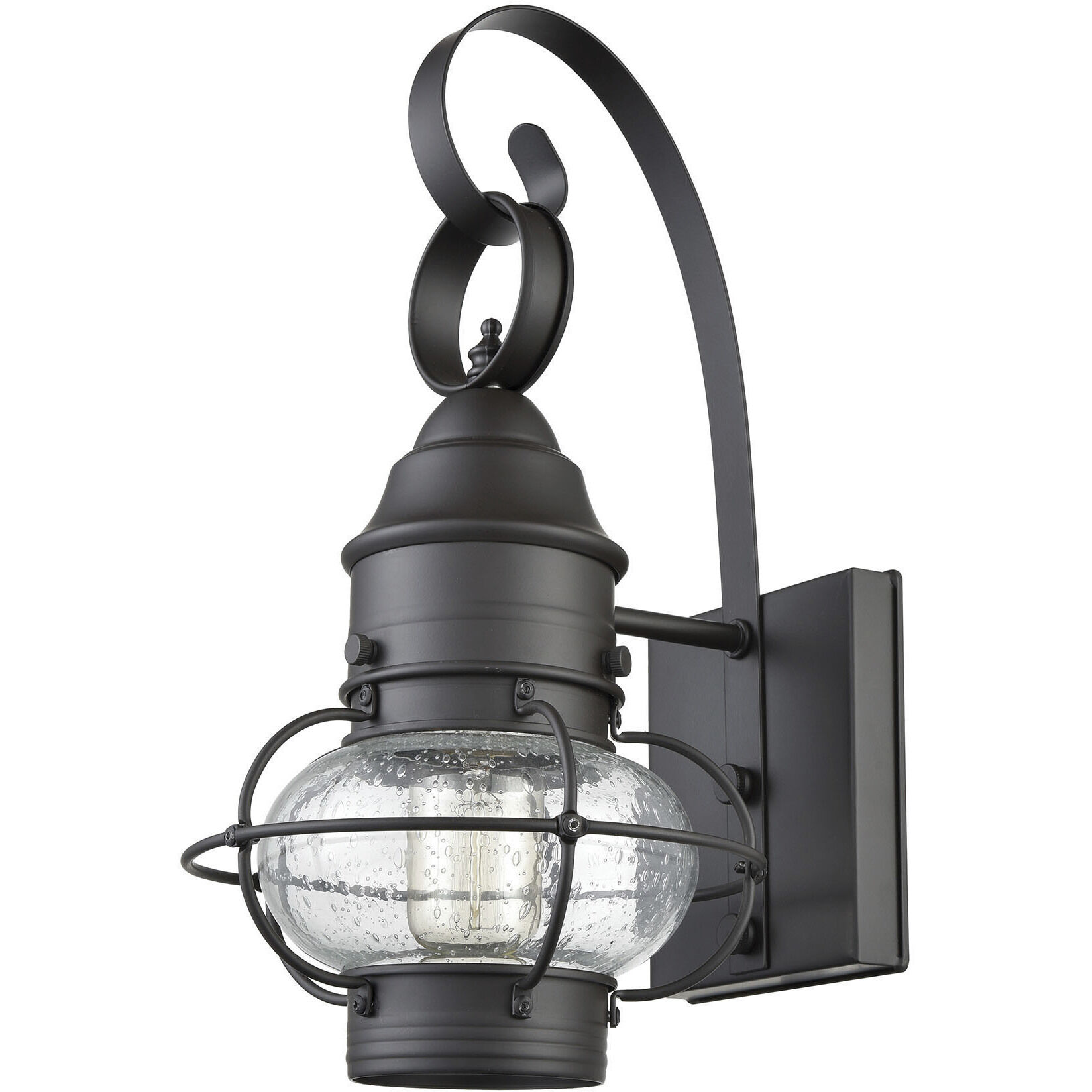 Onion 1 Light 15 inch Oil Rubbed Bronze Outdoor Sconce