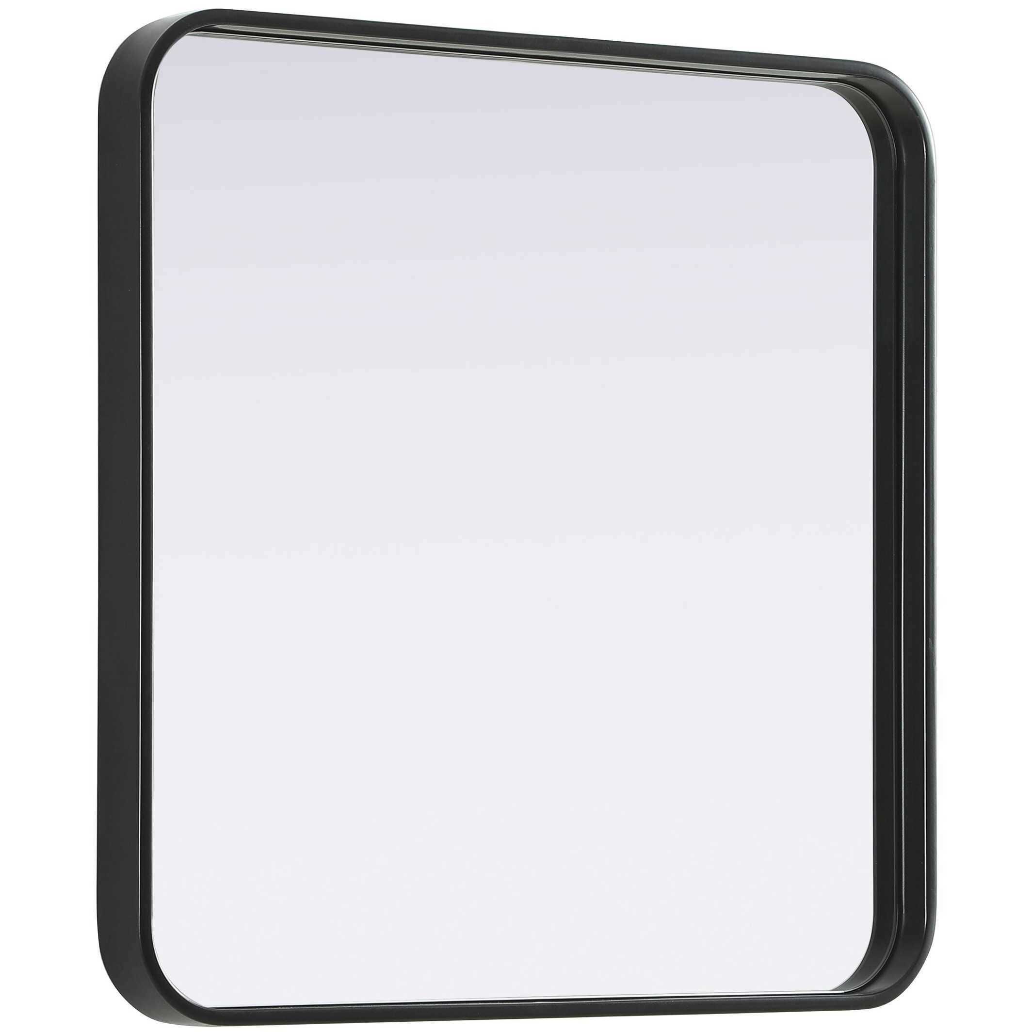 Remy 24 X 24 inch Black Mirror