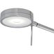 George's Reading Room 18.75 inch 8.00 watt Chrome Table Lamp Portable Light, Pharmacy