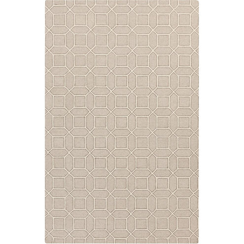 Lucka 36 X 24 inch Neutral and Neutral Area Rug, Wool