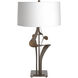 Antasia 27.4 inch 100 watt Bronze Table Lamp Portable Light in Natural Anna