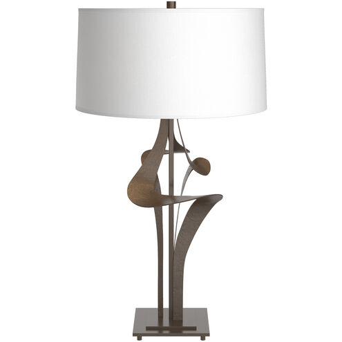 Antasia 27.4 inch 100 watt Bronze Table Lamp Portable Light in Natural Anna