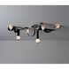 Art & Alchemy SNAPS LED 58 inch Sterling Pendant Ceiling Light in White Leather with Alabaster, Medium