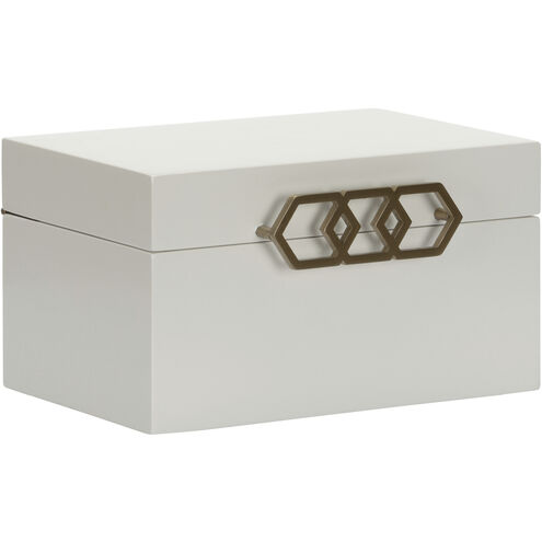Tiffany 9 inch White/Cream Box, Small