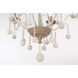 Colonial Charm 9 Light 33.13 inch White Wash and Sun Dried Clay Chandelier Ceiling Light