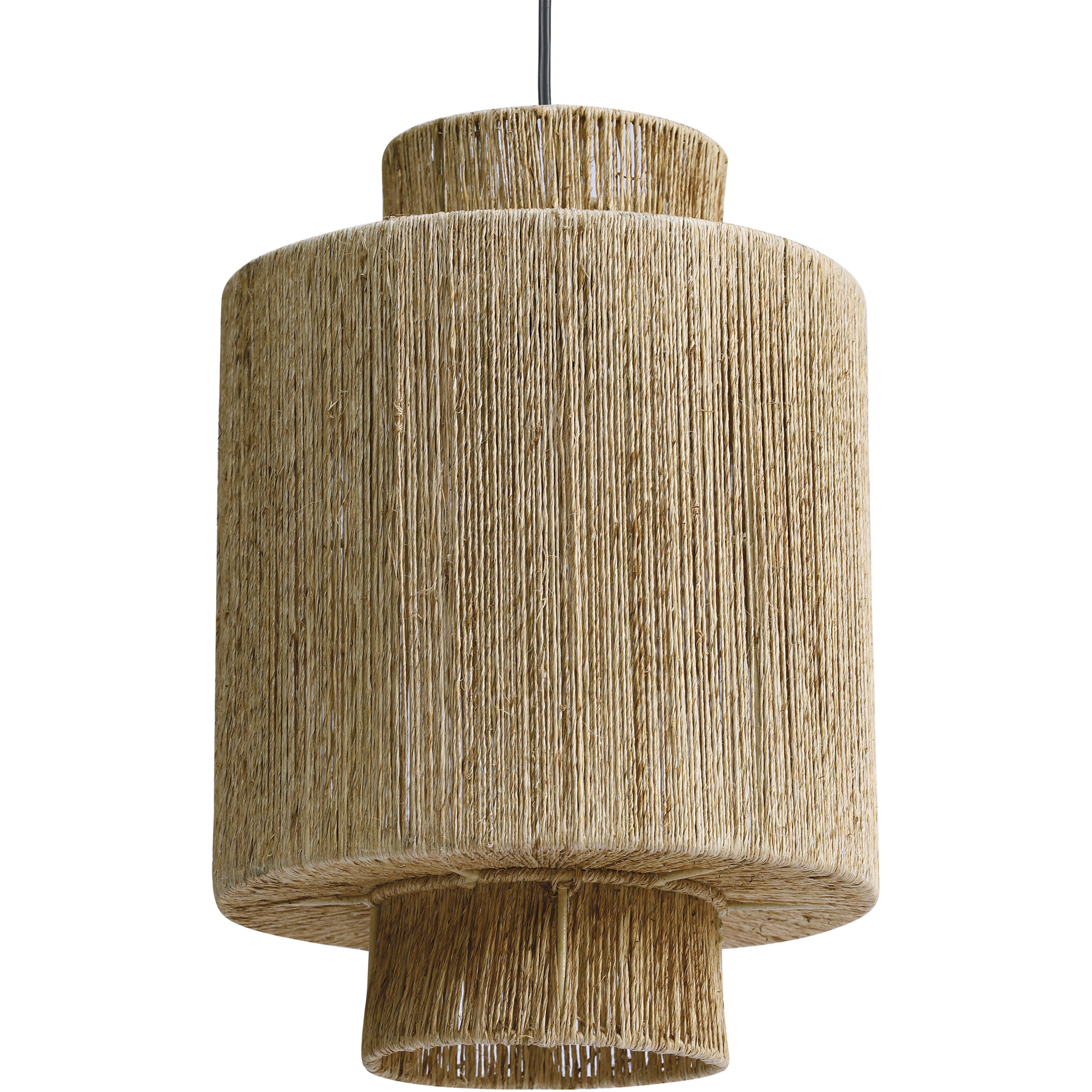 Corsair 1 Light 12 inch Natural with Bronze Mini Pendant Ceiling Light