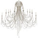 Arcadia 28 Light 61 inch Antique Silver Chandelier Ceiling Light
