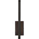 Sean Lavin Banda LED Dark Bronze Bath Light Wall Light, Integrated LED