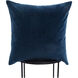 Lapis 20 inch Navy Pillow