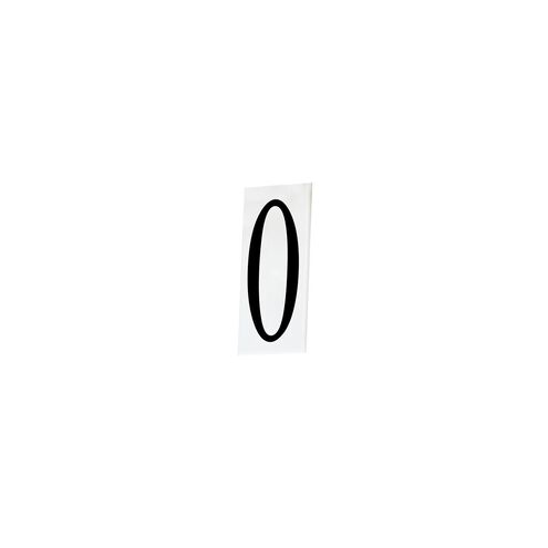 Address White Address Number Tile