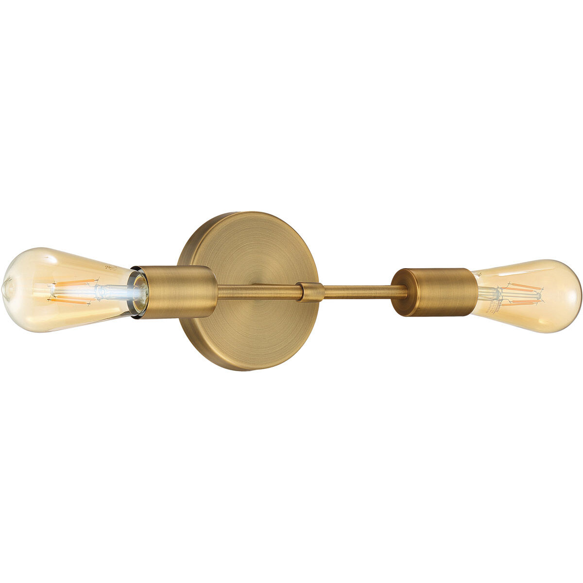 Iconic Wall Sconce Wall Light in Antique Brushed Brass