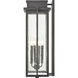 Braddock 4 Light 26 inch Architectural Bronze Outdoor Sconce