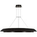 Sean Lavin Noa 1 Light 50.5 inch Bronze Chandelier Ceiling Light in Washed Black Sea Grass