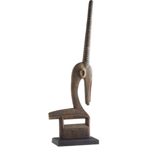 Springbok 35.5 X 5.5 inch Chi Wara Sculpture