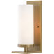 Bournemouth 1 Light 4.5 inch Antique Brass/Opaque Glass Wall Sconce Wall Light