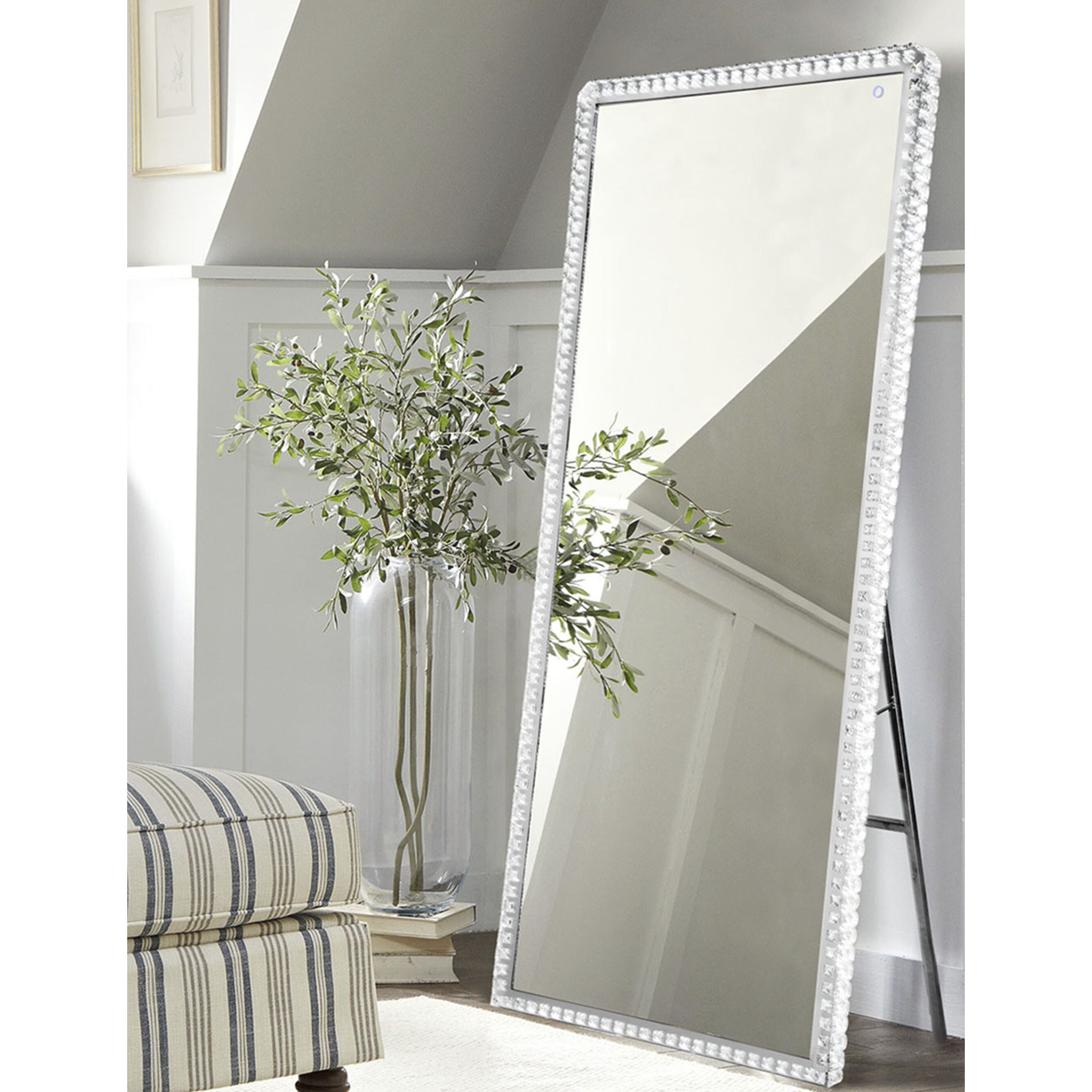 Nova of California Marilyn Illuminated Leaner Floor Mirror - Thumbnail 4