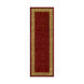 Marash 91 X 31 inch Red and Neutral Runner, Polypropylene