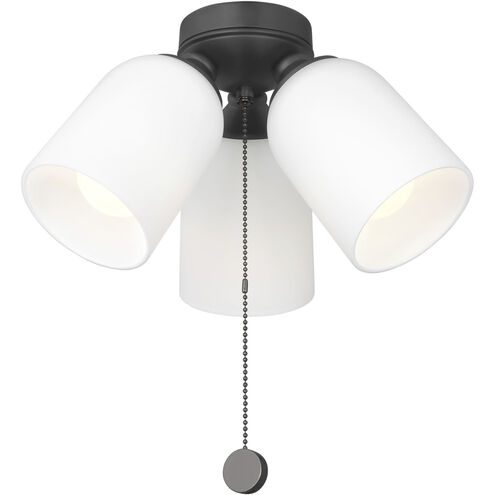 Emile LED Midnight Black Fan Light Kit