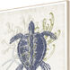 Animals Collection Blue Framed Art