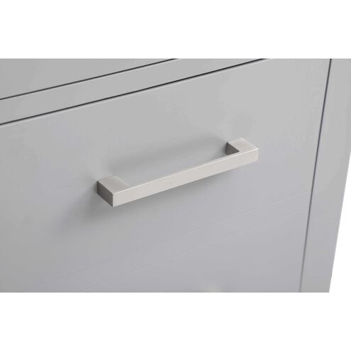 Lewis 60 X 22 X 34 inch Grey Vanity Sink Set