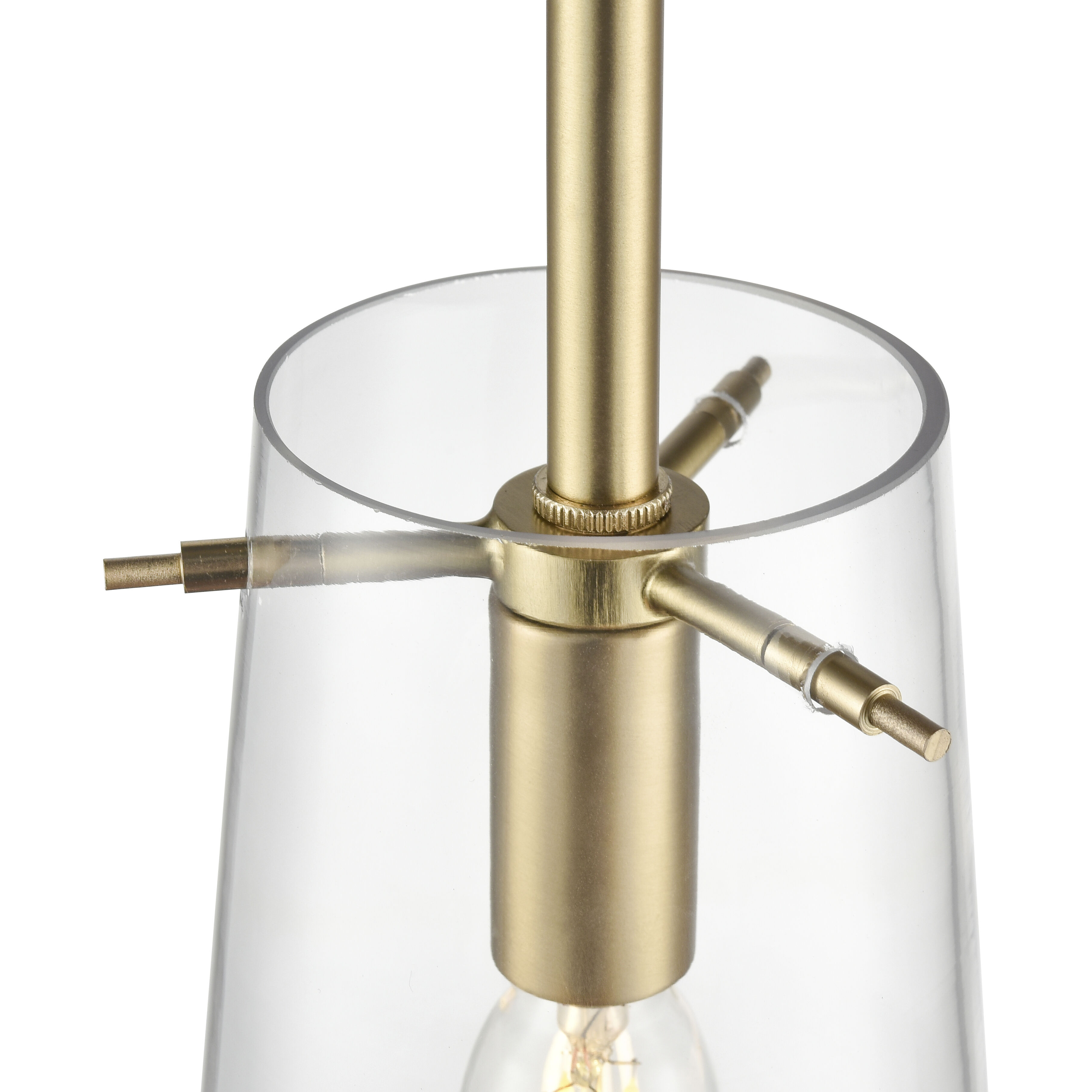 Maccan 1 Light 5 inch Vintage Brass Pendant Ceiling Light