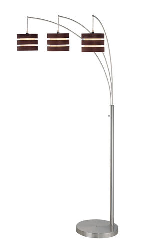 Matia 79 inch 40.00 watt Polished Steel Arc Lamps Portable Light