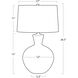 Reyka 26.5 inch 150.00 watt White Table Lamp Portable Light